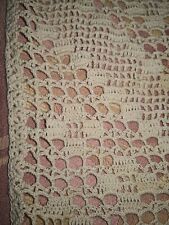 1 Tramezzo   Bordure copriletto lenzuolo cotone Uncinetto  