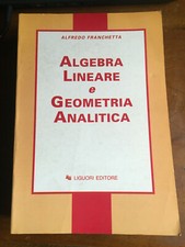 ALGEBRA LINEARE E GEOMETRIA