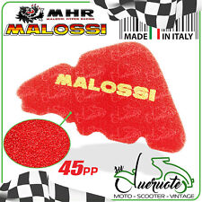 FILTRO ARIA MALOSSI SPUGNA RED SPONGE PER LIBERTY 50 4T 125 150 200 DERBI SONAR