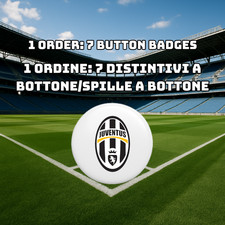 Set 7 Distintivi a Bottone