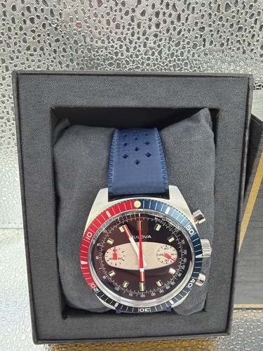 Orologio bulova blu cronografo - orologio,