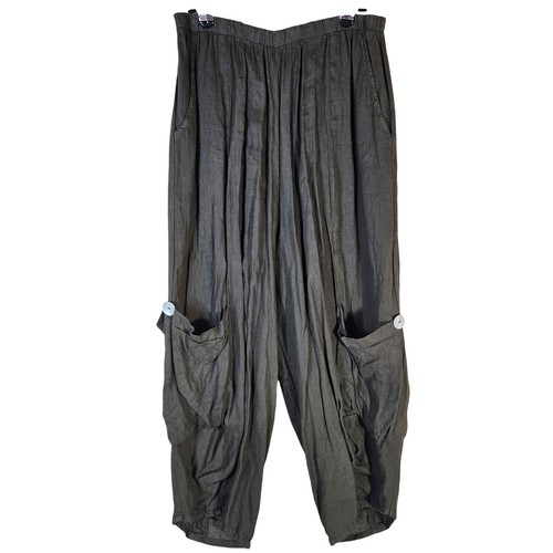 Pantaloni harem lino - , match