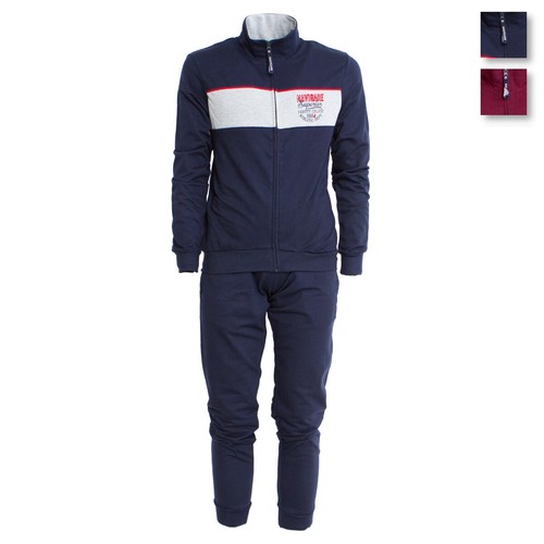 Pigiama tuta uomo zip intera - pigiama,