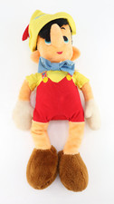 Peluche pupazzo grande Pinocchio personaggi Walt Disney vintage anni 60 giocattolo originale