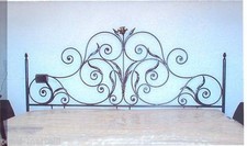 LETTO in FERRO BATTUTO . Realizzazioni Personalizzate . 954