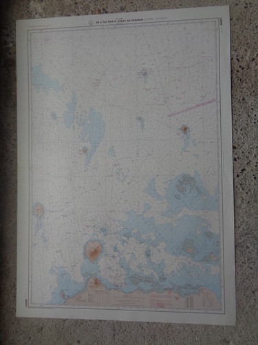Carte geographique marine de - carte,