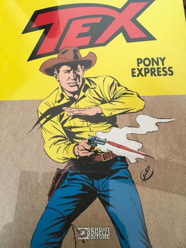 Tex pony express cartonato 1ª - cartonato,