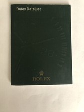 Libretto Rolex datejust