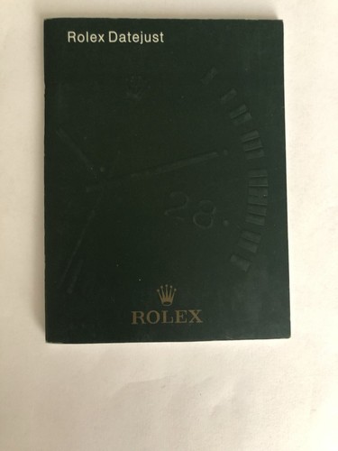 Libretto rolex datejust - libretto,