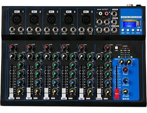 Mixer audio portatile