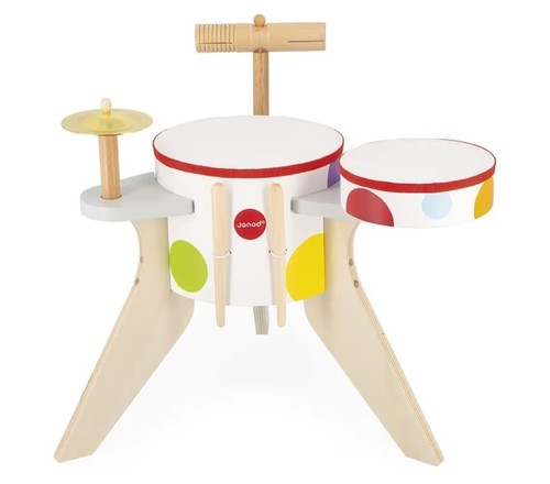 Janod batteria in - batteria, legno