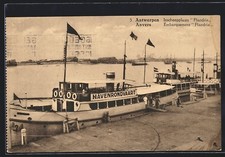CPA Anvers, Embarquement