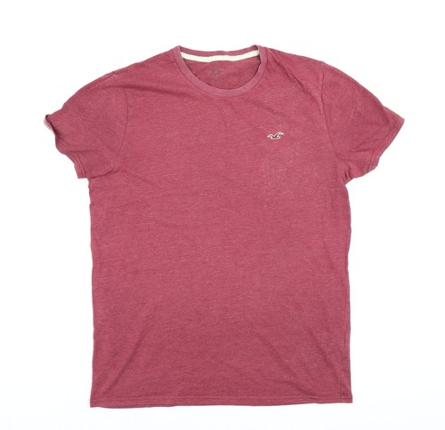 Shirt hollister uomo - t-shirt, rossa
