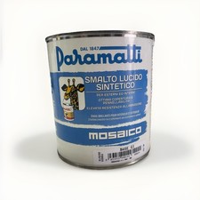Smalto Sintetico Lucido Paramatti Mosaico Interno Esterno Giallo Base GI 0,750ML