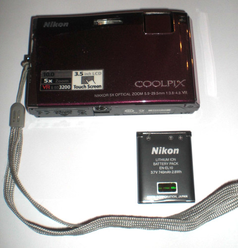 Nikon coolpix s60 rosso - nikon,