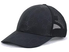 NEW GUCCI BLACK GG PRINT NYLON