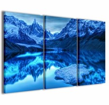 Quadro Moderno 100 x 60 cm Stampa su Tela Canvas 3 pz Landscape 5