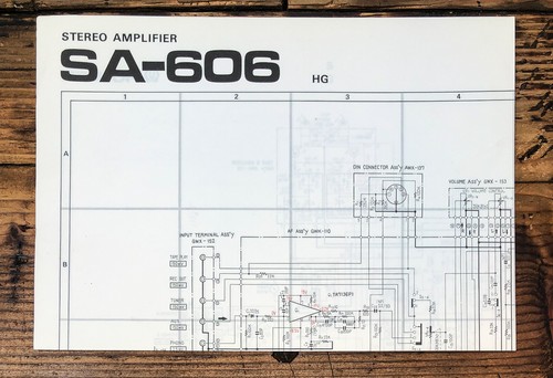Pioneer 606 hg - sa-606,