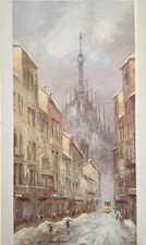 stampa eugenio mantegani Duomo