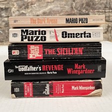 Mario Puzo Lot of 5 PB Omerta