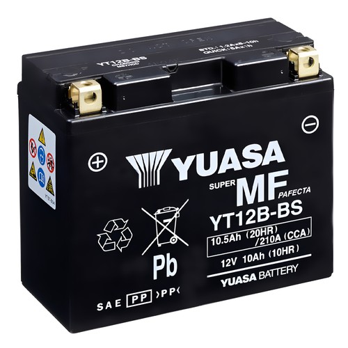 Batteria yuasa yt12b per - yt12b-bs,