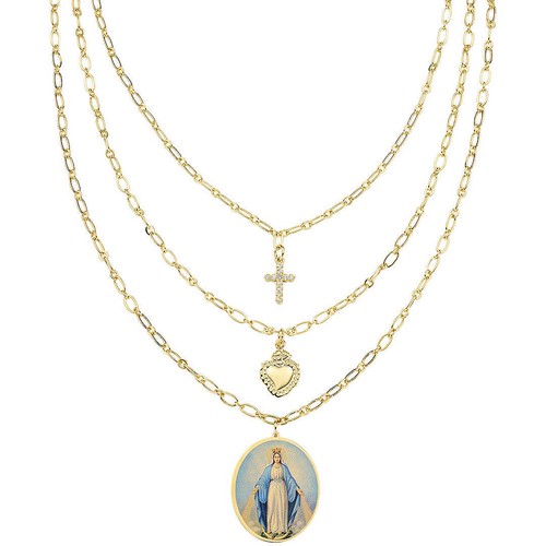 Collana donna gioielli amen - collana,