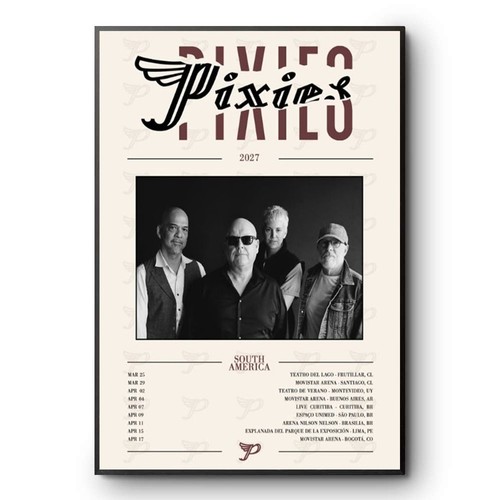 Poster programma pixies south - programma,