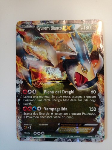 Pokemon kyurem bianco bw63 - pokemon,