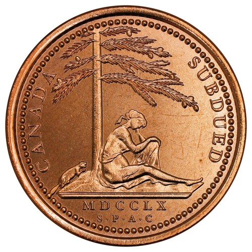 1760 canada subdued beaver - -,