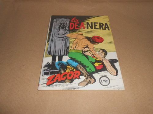 Zagor scritta rossa da - scritta,