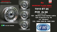 4 Cerchi in lega 15 pollici