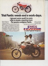 advertising Pubblicità -FANTIC MOTOR TRIAL 125 1978 TRIAL EPOCA MOTO VINTAGE