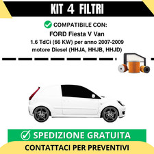 Kit 4 Filtri Tagliando per