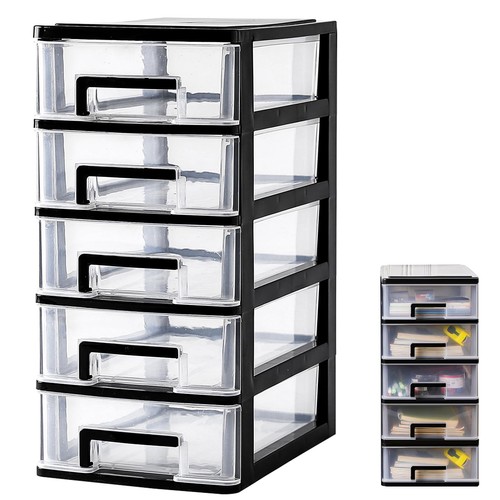 Cassettiera plastica 5 - plastica,