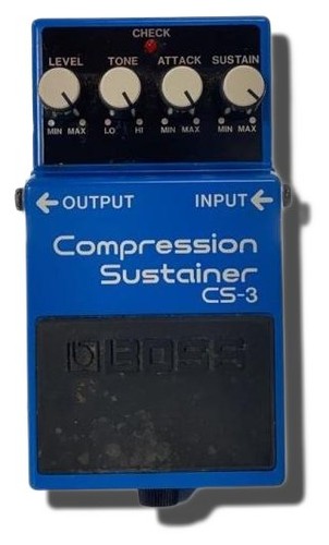 Pedale compressore boss 3 - compressore, cs-3