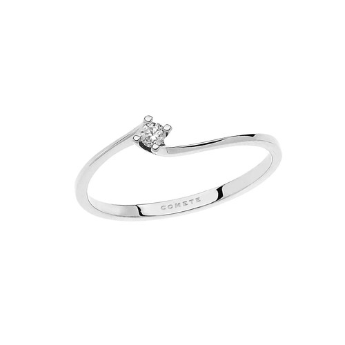 Anello solitario donna - anello, comete