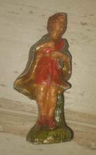 STATUINA PASTORELLO PRESEPE ANNI 50 VINTAGE DONZELLA  ALTEZZA 10 CM
