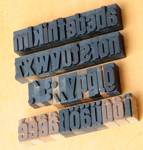 Lettere legno 36 - lettere,