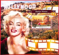 A4051 - MALDIVE - ERRORE ERRATO, Foglio ricordo: 2015 Marilyn Monroe, Hollywood