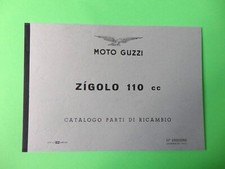 Moto Guzzi Zigolo 110cc,  Catalogo Pezzi di Ricambio, 2. Edizione, 1963