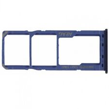 Bandeja Sim Per Samsung Galaxy M51 Adattatore Scheda Dual Blu Scuro Ricambio