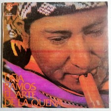 UÑA RAMOS – El Arte De La Quena - Peru 1971 Sono Radio – SE 9381 - LP Vinyl
