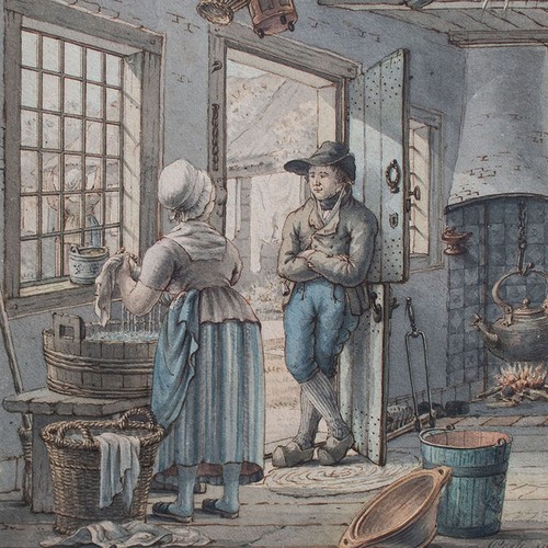 Pieter goeje genere scena - pieter, de