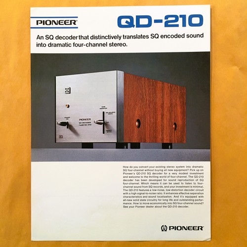 Brochure decoder quadrafonico