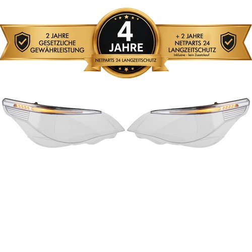 Vetro faro per bmw e60 - vetro,