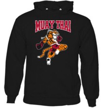 Felpa con cappuccio uomo Muay