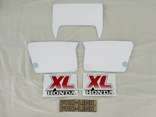 Honda xlr 125 noir stickers - xlr,