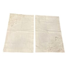 Tovagliette cotone design lusso italiano shabby chic Angelica casa e campagna x2