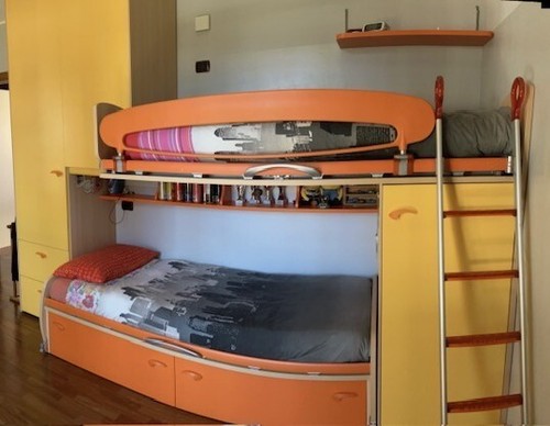Cameretta letti soppalco - cameretta,