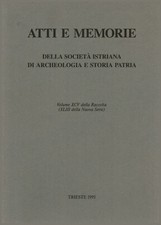 Atti memorie della società - della,